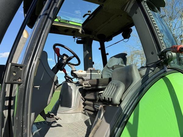 Grote foto deutz fahr agrotron 215. met fronthef en pto agrarisch tractoren