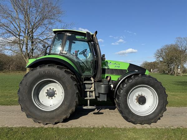 Grote foto deutz fahr agrotron 215. met fronthef en pto agrarisch tractoren