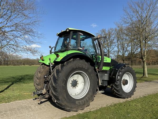 Grote foto deutz fahr agrotron 215. met fronthef en pto agrarisch tractoren