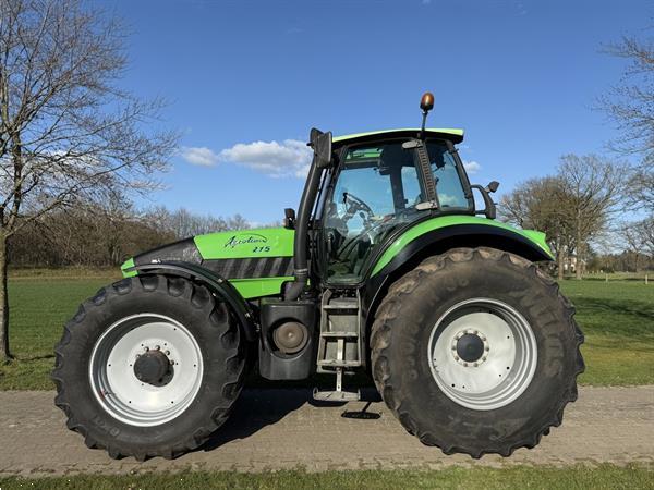 Grote foto deutz fahr agrotron 215. met fronthef en pto agrarisch tractoren