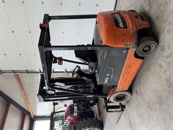 Grote foto doosan 3ton elec triple agrarisch heftrucks