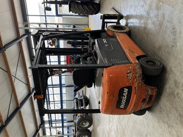 Grote foto doosan 3ton elec triple agrarisch heftrucks