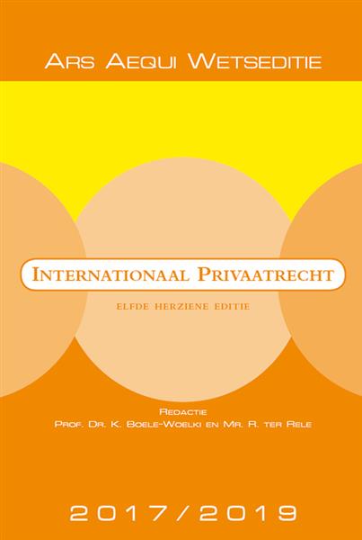 Grote foto internationaal privaatrecht 2017 2019 ars aequi wetseditie boeken wetenschap