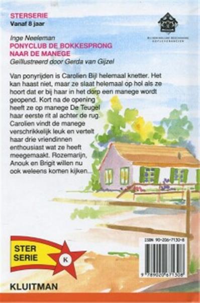 Grote foto ponyclub de bokkesprong naar de manege sterserie boeken jeugd 13 jaar en ouder