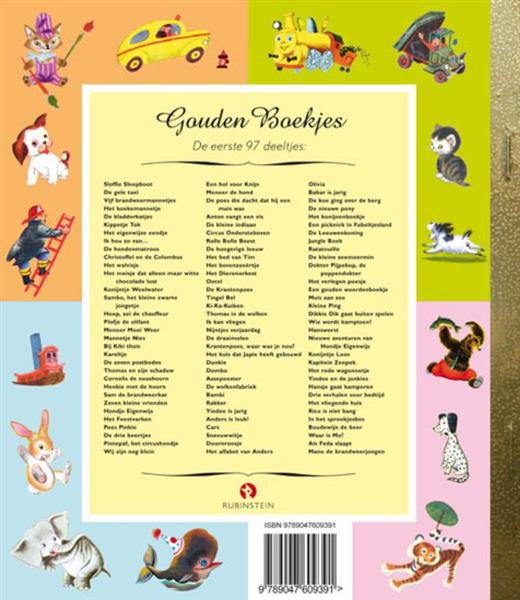 Grote foto mano de brandweerjongen gouden boekjes boeken jeugd 13 jaar en ouder