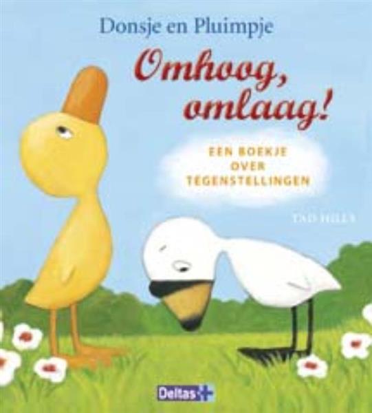 Grote foto omhoog omlaag donsje en pluimpje boeken jeugd 13 jaar en ouder