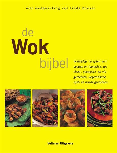 Grote foto de wok bijbel boeken kookboeken