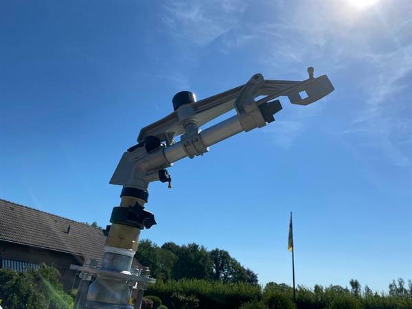 Grote foto irriland beregeningshaspel 75 250 agrarisch beregeningapparatuur