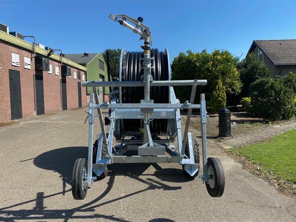 Grote foto irriland beregeningshaspel 75 250 agrarisch beregeningapparatuur