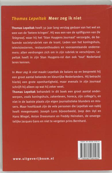 Grote foto meer zeg ik niet boeken geschiedenis wereld