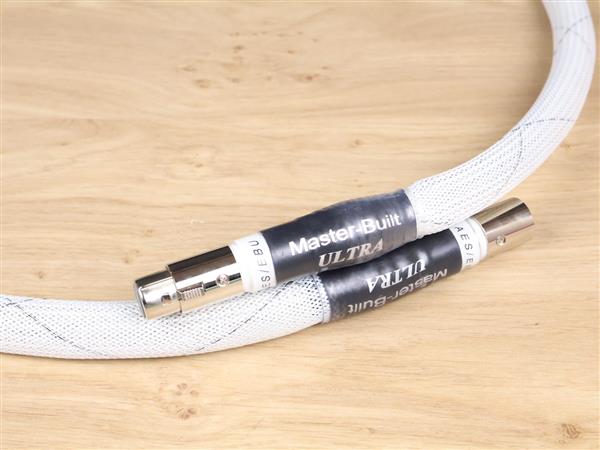 Grote foto masterbuilt ultra line highend digital audio interconnect aes ebu 110 ohm xlr 1 5 metre audio tv en foto onderdelen en accessoires