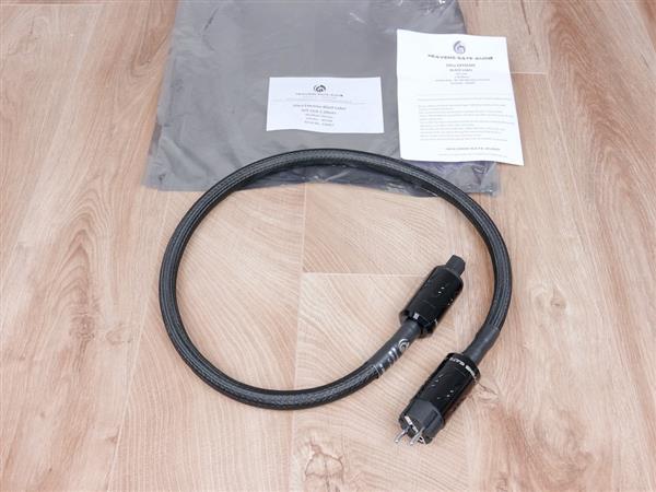 Grote foto heavens gate ultra extreme black label highend audio power cable 1 2 metre audio tv en foto onderdelen en accessoires