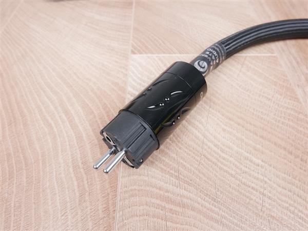 Grote foto heavens gate ultra extreme black label highend audio power cable 1 2 metre audio tv en foto onderdelen en accessoires