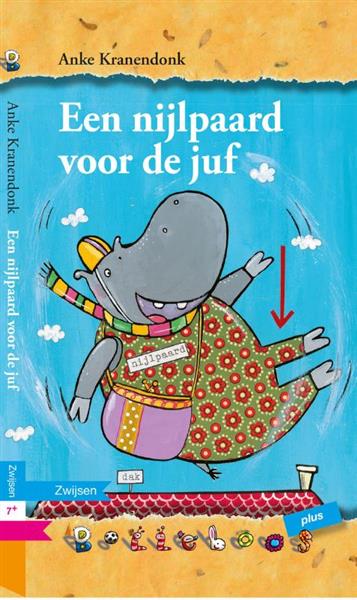 Grote foto een nijlpaard voor de juf bolleboos plus boeken jeugd 13 jaar en ouder