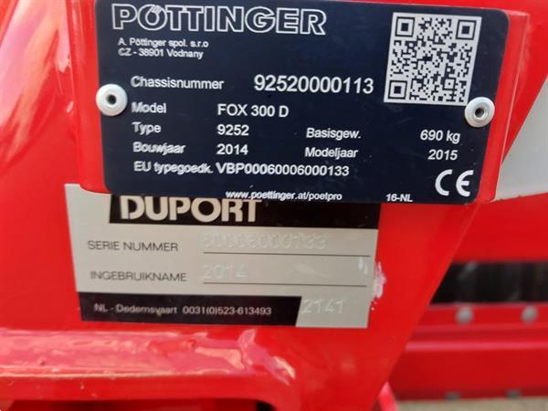 Grote foto pottinger fox 300 d front schijveneg agrarisch akkerbouw