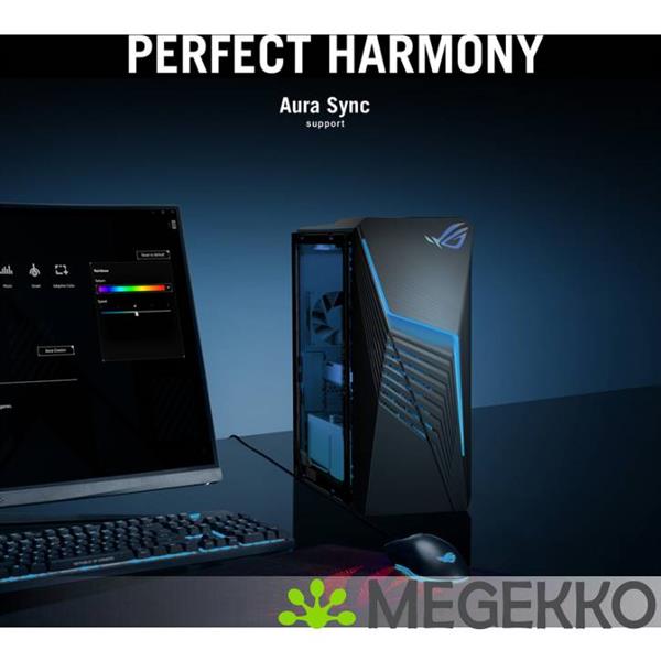 Grote foto asus rog strix g13chr 71470f187w core i7 rtx 4060 ti gaming desktop computers en software overige computers en software