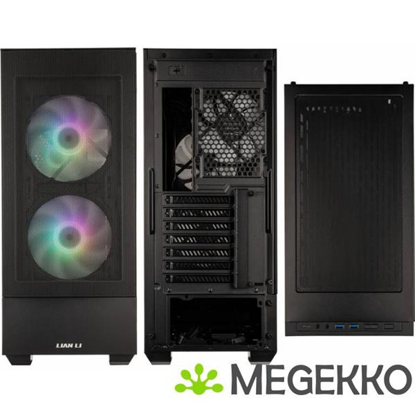 Grote foto lian li lancool 205 mesh c black computers en software behuizingen en kasten