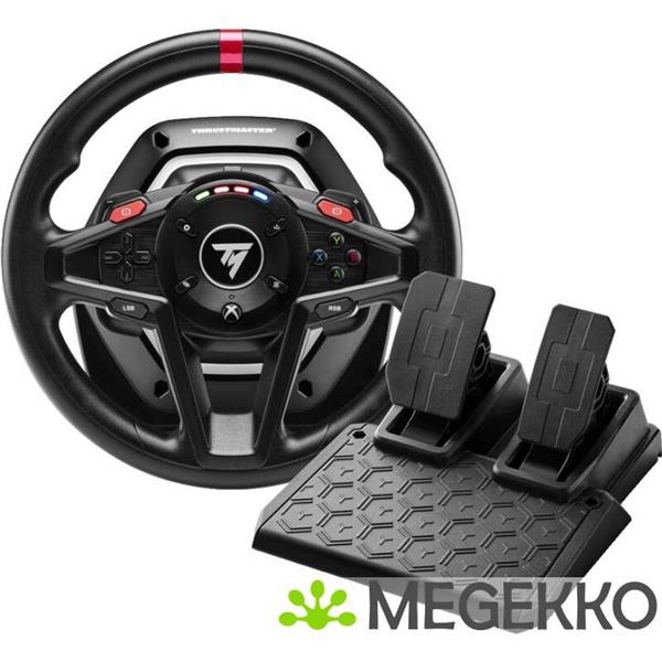 Grote foto thrustmaster t128 shifter pack zwart usb stuurwiel pedalen analoog pc xbox computers en software overige computers en software