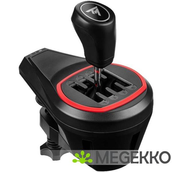 Grote foto thrustmaster t128 shifter pack zwart usb stuurwiel pedalen analoog pc xbox computers en software overige computers en software