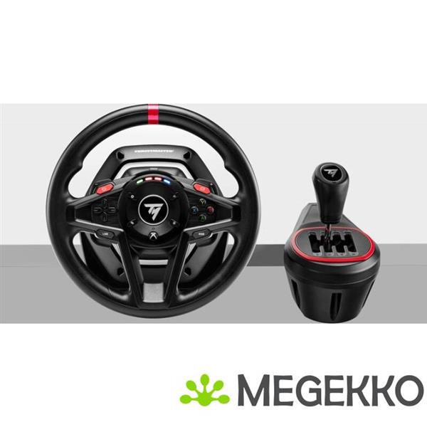 Grote foto thrustmaster t128 shifter pack zwart usb stuurwiel pedalen analoog pc xbox computers en software overige computers en software