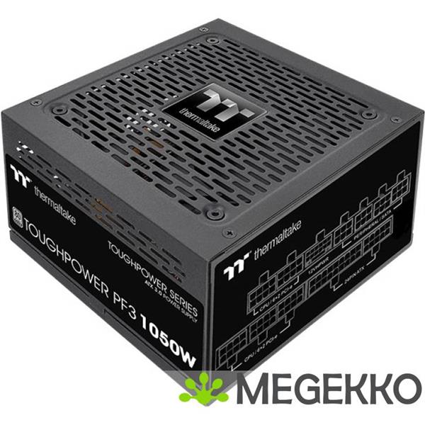 Grote foto thermaltake toughpower pf3 power supply unit 1050w zwart computers en software overige