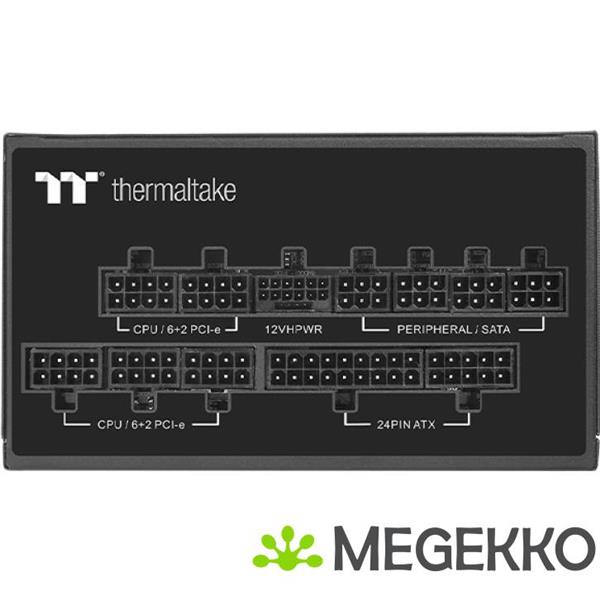 Grote foto thermaltake toughpower pf3 power supply unit 1050w zwart computers en software overige