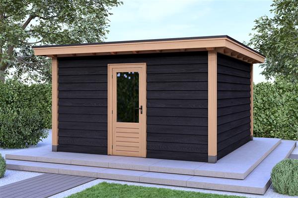 Grote foto overkapping royal serie 5 douglas 360 x 400 cm tuin en terras tuinhuisjes en blokhutten