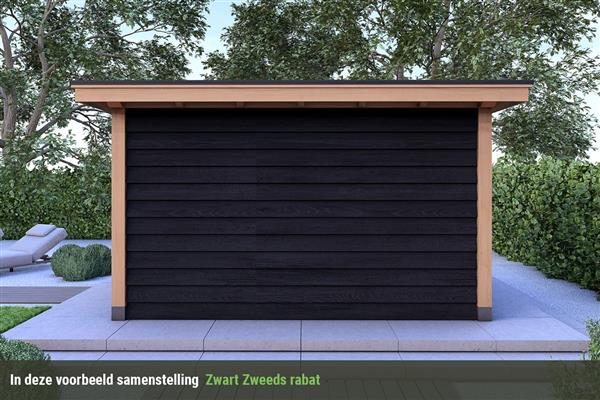 Grote foto overkapping royal serie 5 douglas 360 x 400 cm tuin en terras tuinhuisjes en blokhutten