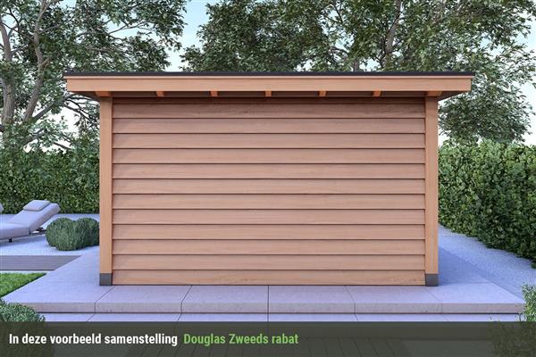 Grote foto overkapping royal serie 5 douglas 360 x 400 cm tuin en terras tuinhuisjes en blokhutten