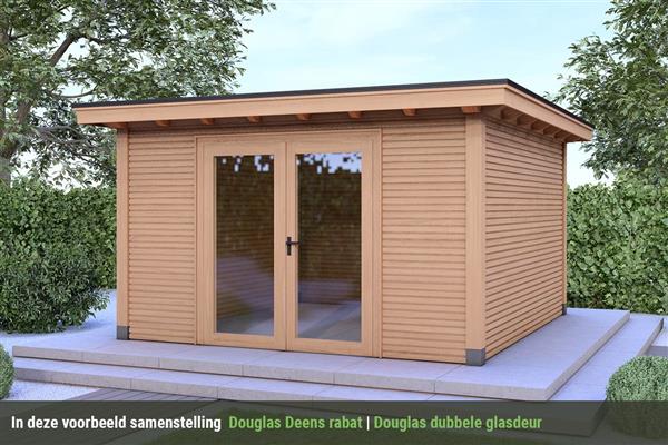 Grote foto overkapping royal serie 5 douglas 360 x 400 cm tuin en terras tuinhuisjes en blokhutten