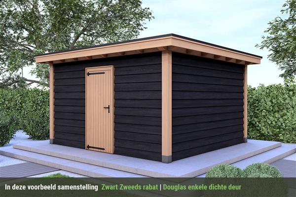 Grote foto overkapping royal serie 4 douglas 360 x 310 cm tuin en terras tuinhuisjes en blokhutten