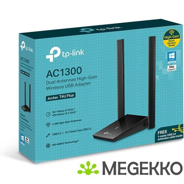 Grote foto tp link archer t4u plus wlan 1300 mbit s computers en software netwerkkaarten routers en switches