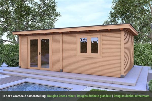 Grote foto overkapping royal serie 5 douglas 800 x 400 cm tuin en terras tuinhuisjes en blokhutten