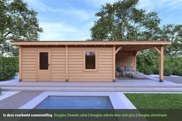 Grote foto overkapping royal serie 5 douglas 750 x 310 cm tuin en terras tuinhuisjes en blokhutten