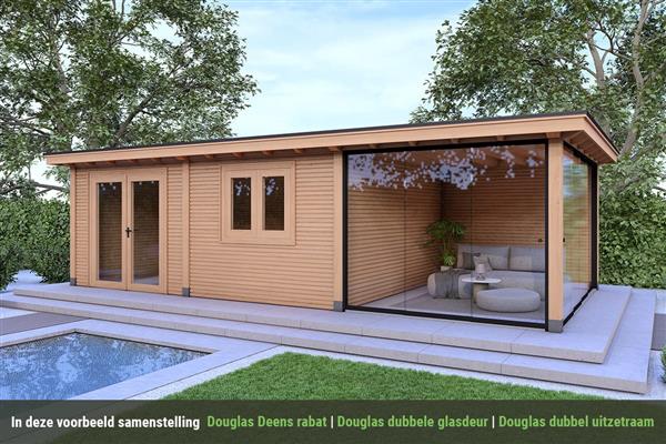 Grote foto overkapping royal serie 5 douglas 750 x 310 cm tuin en terras tuinhuisjes en blokhutten