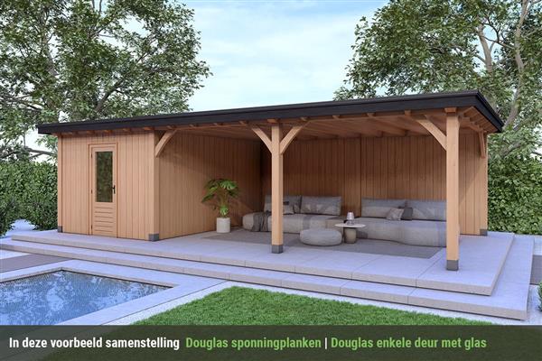 Grote foto overkapping royal serie 4 douglas 750 x 400 cm tuin en terras tuinhuisjes en blokhutten