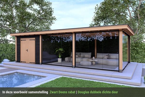 Grote foto overkapping royal serie 4 douglas 750 x 400 cm tuin en terras tuinhuisjes en blokhutten