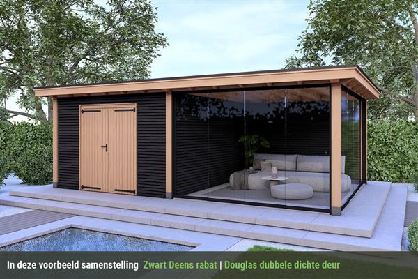 Grote foto overkapping royal serie 4 douglas 700 x 310 cm tuin en terras tuinhuisjes en blokhutten