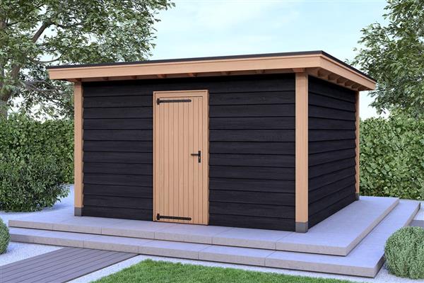 Grote foto overkapping royal serie 4 douglas 400 x 310 cm tuin en terras tuinhuisjes en blokhutten