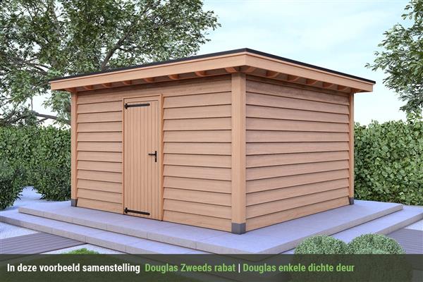 Grote foto overkapping royal serie 4 douglas 400 x 310 cm tuin en terras tuinhuisjes en blokhutten