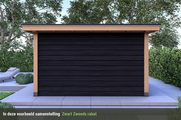 Grote foto overkapping royal serie 4 douglas 400 x 310 cm tuin en terras tuinhuisjes en blokhutten