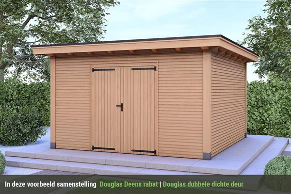 Grote foto overkapping royal serie 4 douglas 400 x 310 cm tuin en terras tuinhuisjes en blokhutten