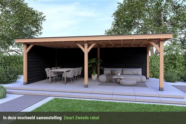 Grote foto overkapping royal serie 2 douglas 600 x 310 cm tuin en terras tuinhuisjes en blokhutten
