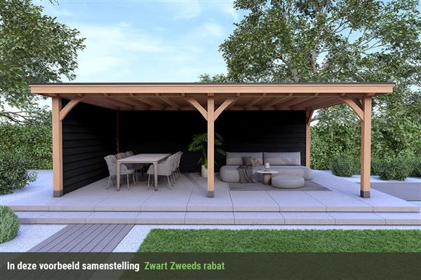 Grote foto overkapping royal serie 2 douglas 600 x 310 cm tuin en terras tuinhuisjes en blokhutten