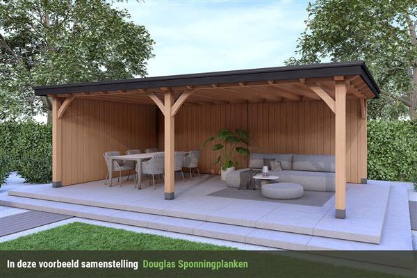 Grote foto overkapping royal serie 2 douglas 600 x 310 cm tuin en terras tuinhuisjes en blokhutten