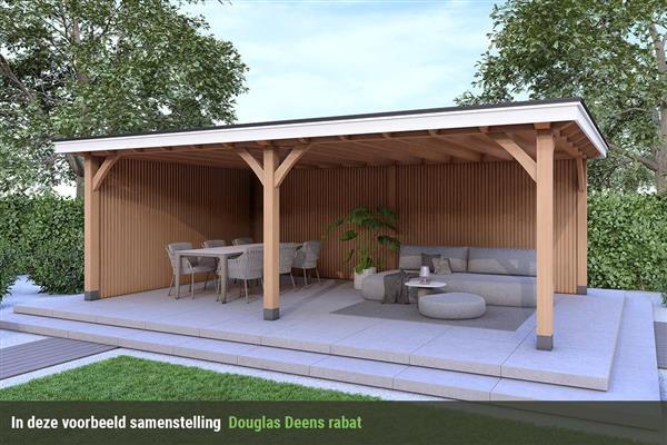 Grote foto overkapping royal serie 2 douglas 600 x 310 cm tuin en terras tuinhuisjes en blokhutten