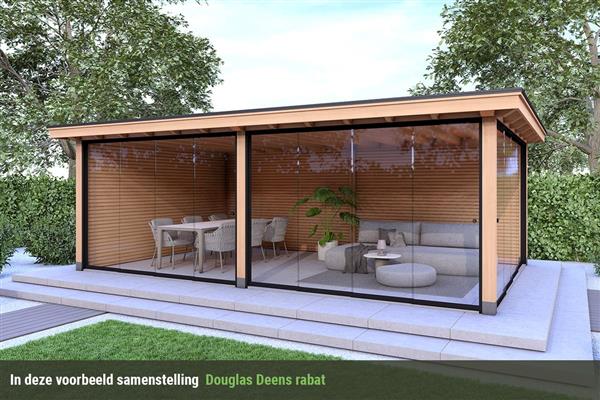 Grote foto overkapping royal serie 2 douglas 600 x 310 cm tuin en terras tuinhuisjes en blokhutten