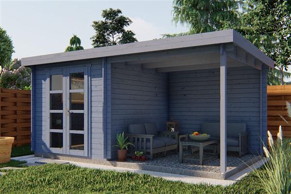 Grote foto blokhut eirunn tuin en terras tuinhuisjes en blokhutten