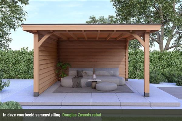 Grote foto overkapping royal serie 2 douglas 400 x 310 cm tuin en terras tuinhuisjes en blokhutten