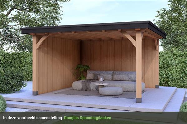 Grote foto overkapping royal serie 2 douglas 400 x 310 cm tuin en terras tuinhuisjes en blokhutten